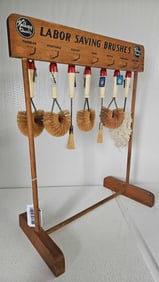 KELLOGG BRUSHES COUNTRY STORE DISPLAY