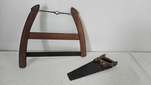 SALESMAN SAMPLE BUCK AND HAND SAWS