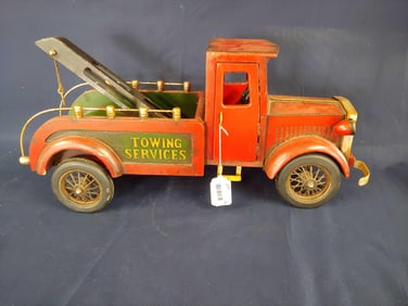 TOWING SERVICES WOODEN TOW TRUCK