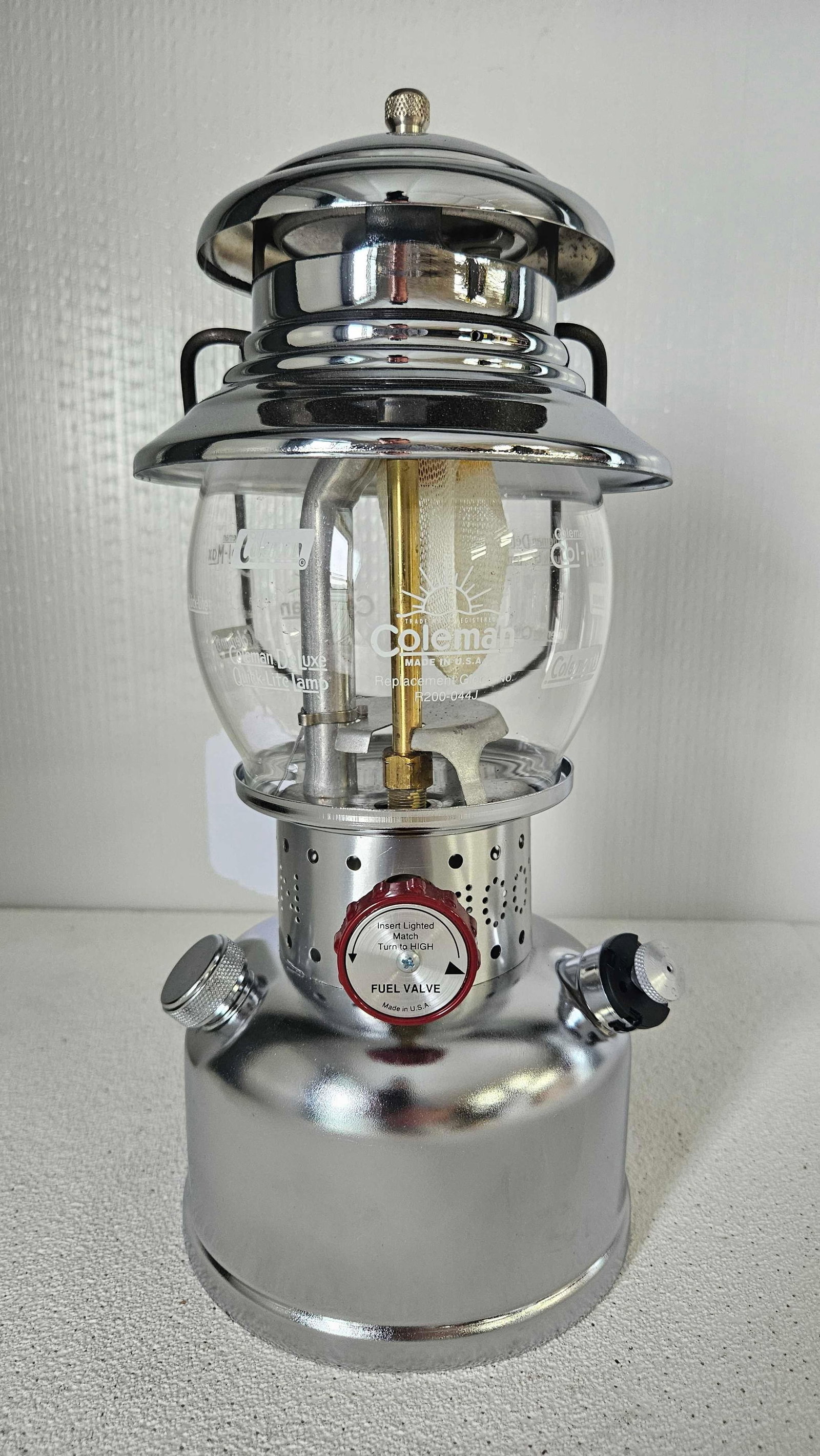 COLEMAN 100 YR ANNIVERSARY NICKEL PLATED LANTERN (1 of 7)