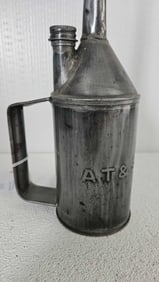 AT & SF RY OIL CAN
