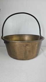 LARGE BRASS KETTLE
