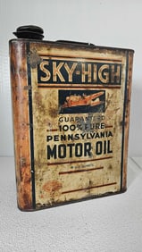 SKY HIGH MOTOR OIL CAN