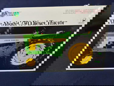 ERTL JOHN DEERE MODEL 730 NF HD PRECISION CLASSICS NO. 13 DIESEL TRACTOR