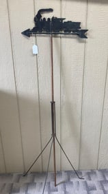 TRAIN ENGINE WEATHERVANE