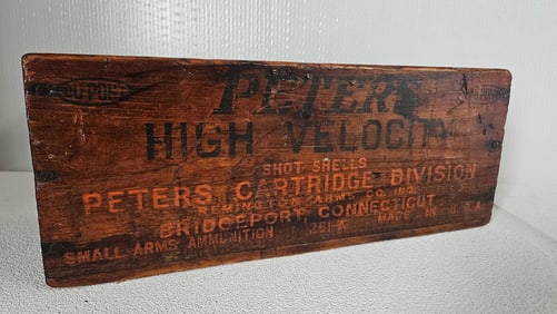 PETERS HIGH VELOCITY SHOTSHELL CRATE