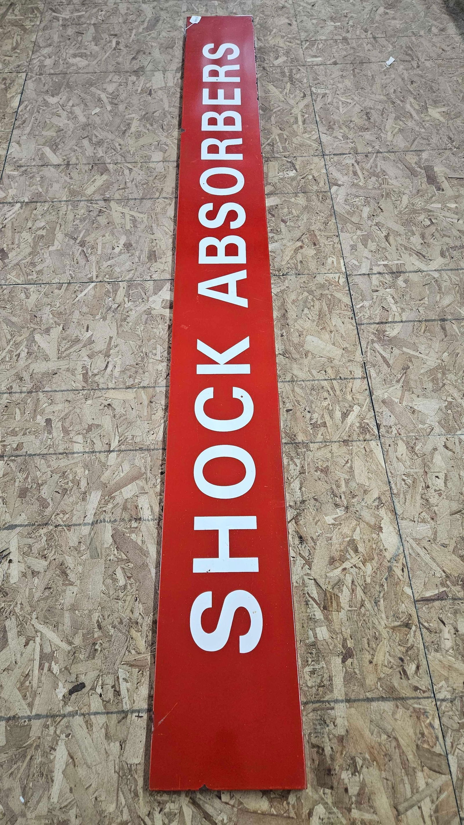 SHOCK ABSORBERS PORCELAIN SIGN (1 of 6)
