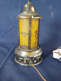 EARLY EVEREADY RADIO LITE-TENNA BY AERIAL INSULATOR CO. LAMP AND ANTENNA