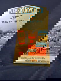 EVEREADY BATTERIES DISPLAY