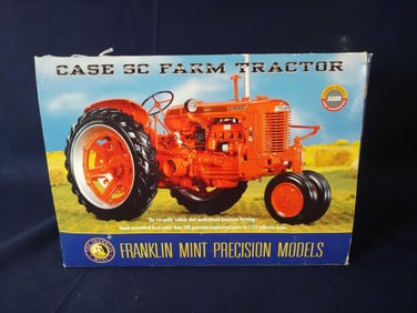 FRANKLIN MINT CASE SC NF HD PRECISION MODEL TRACTOR