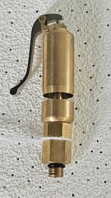 SALESMAN SAMPLE BRASS STEAM WHISTLE