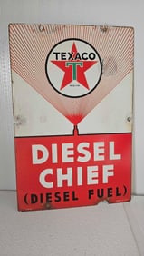 SSP TEXACO DIESEL CHIEF SIGN