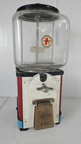 THE CAVALIER VENDING CORP. 1 CENT TABLE TOP CANDY/GUMBALL MACHINE