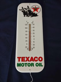 VINTAGE TEXACO STORE DISPLAY WALL HANGING THERM C. 1999