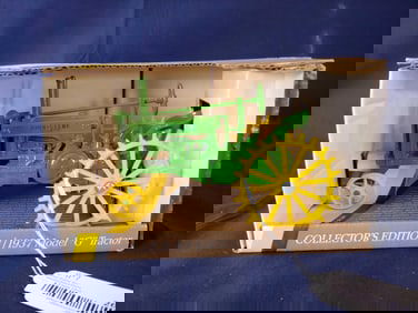 ERTL JOHN DEERE 1937 MODEL G STEEL WHEEL HD NF COLLECTOR EDITION BLUEPRINT REPLICA TRACTOR