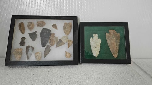 NATIVE AMERICAN ARROWHEADS AND POINTS