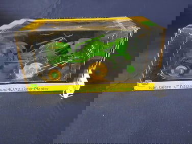 SPECCAST JOHN DEERE L TRACTOR W/ L27 LISTER PLANTER