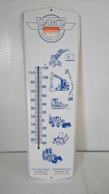 VINTAGE SAMS HEAVY EQUIPMENT RENTAL WALL HANGING THERM.