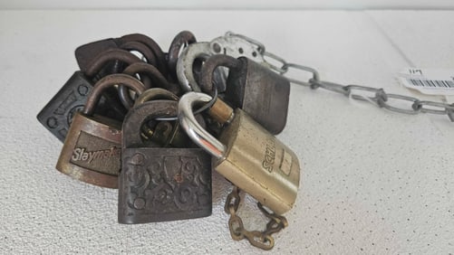 LOT OF ASSORTED PADLOCKS INC. SOME EARLY