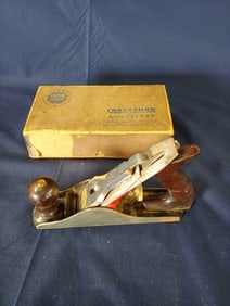 VINTAGE CRAFTSMAN ARISTOCRAT SMOOTH BOTTOM WOOD PLANE IN ORIGINAL PACKAGING