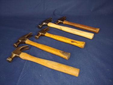 PLUMB, STANLEY, AND OTHER CLAW HAMMERS