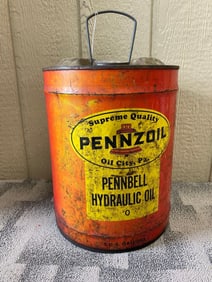 PENNZOIL HYDRAULIC CAN