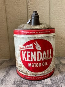 KENDALL MOTOR OIL 5 GALLON CAN