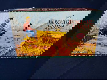 ERTL FOXFIRE FARM BY LOWELL DAVIS JOHN DEERE 40 CRAWLER W/ TY NO. 25 FIGURINE