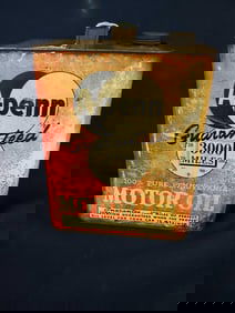 A PENN 100% PURE PENNSYLVANIA MOTOR OIL CAN