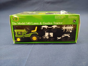 ERTL JOHN DEERE MODEL 140 LAWN AND GARDEN TRACTOR PRECISION LAWN & GARDEN NO. 2 60TH ANN. EDITION
