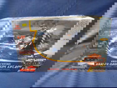 NEW BRIGHT RADIO CONTROL HARLEY DAVIDSON FAT BOY 6.0 V