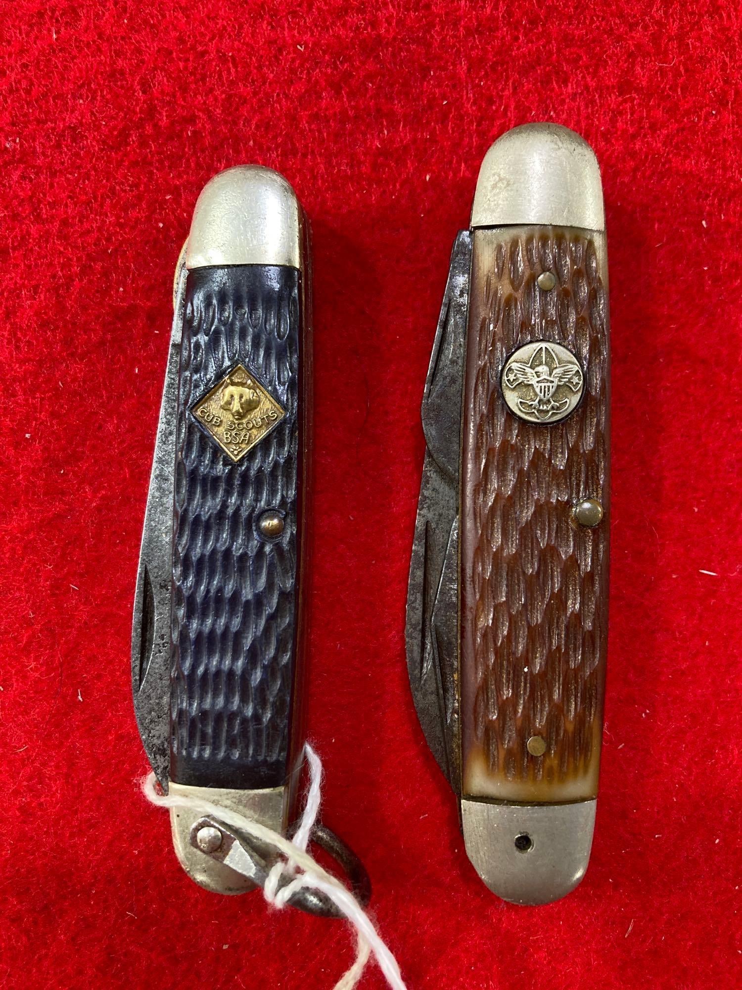 PAIR OF BOY SCOUT POCKET KNIVES (1 of 6)