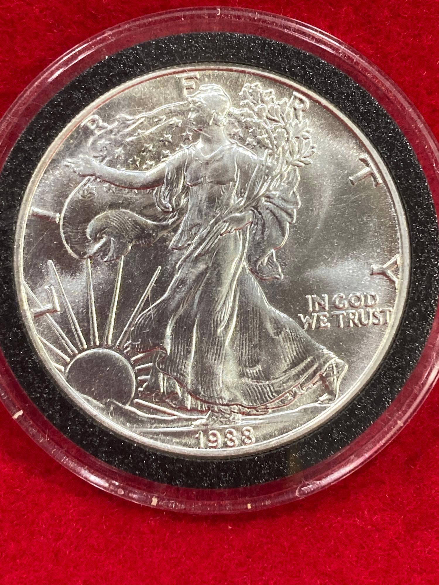 1988 Silver Eagle Auction
