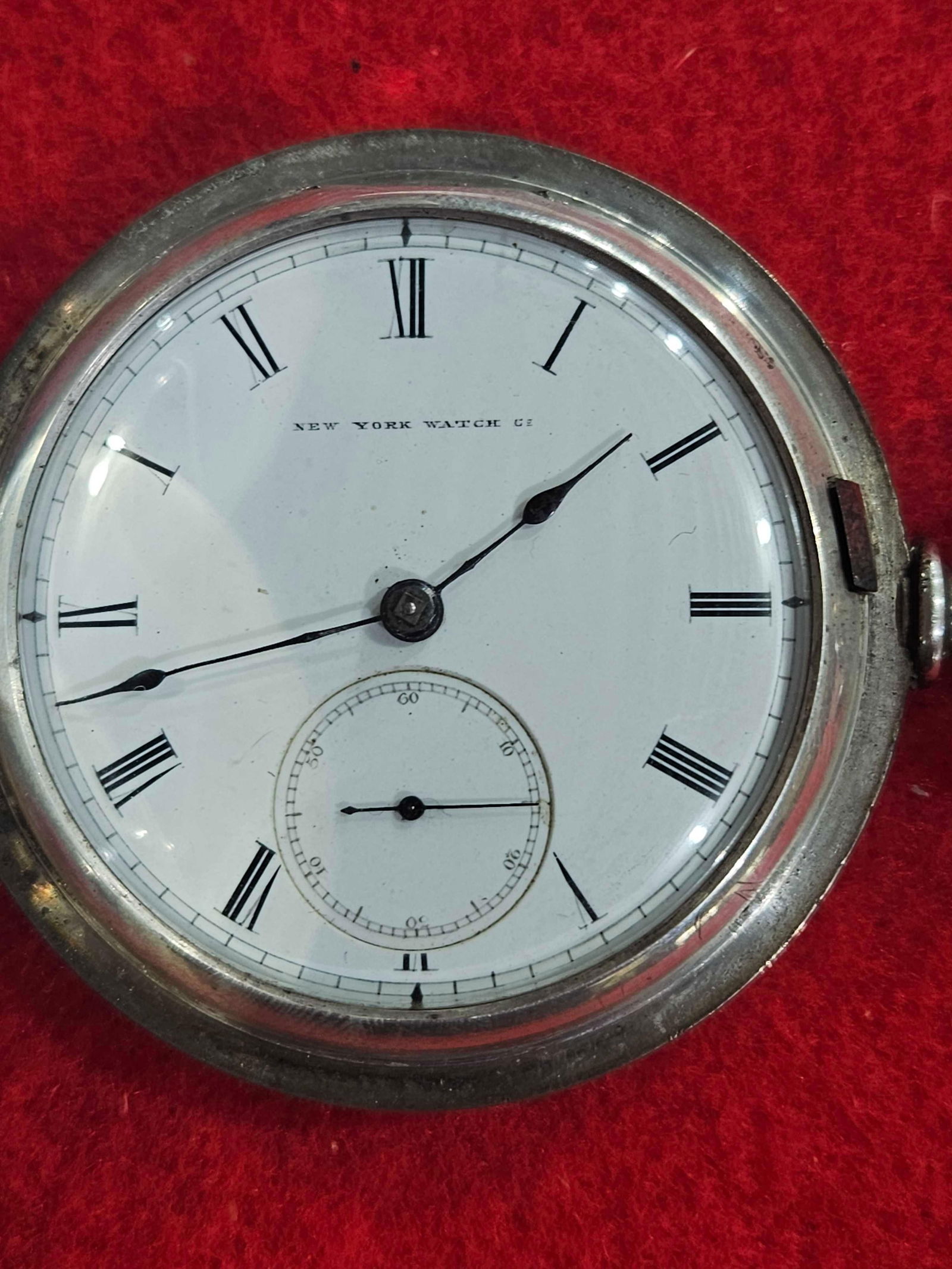NEW YORK WATCH CO POCKET WATCH (1 of 5)
