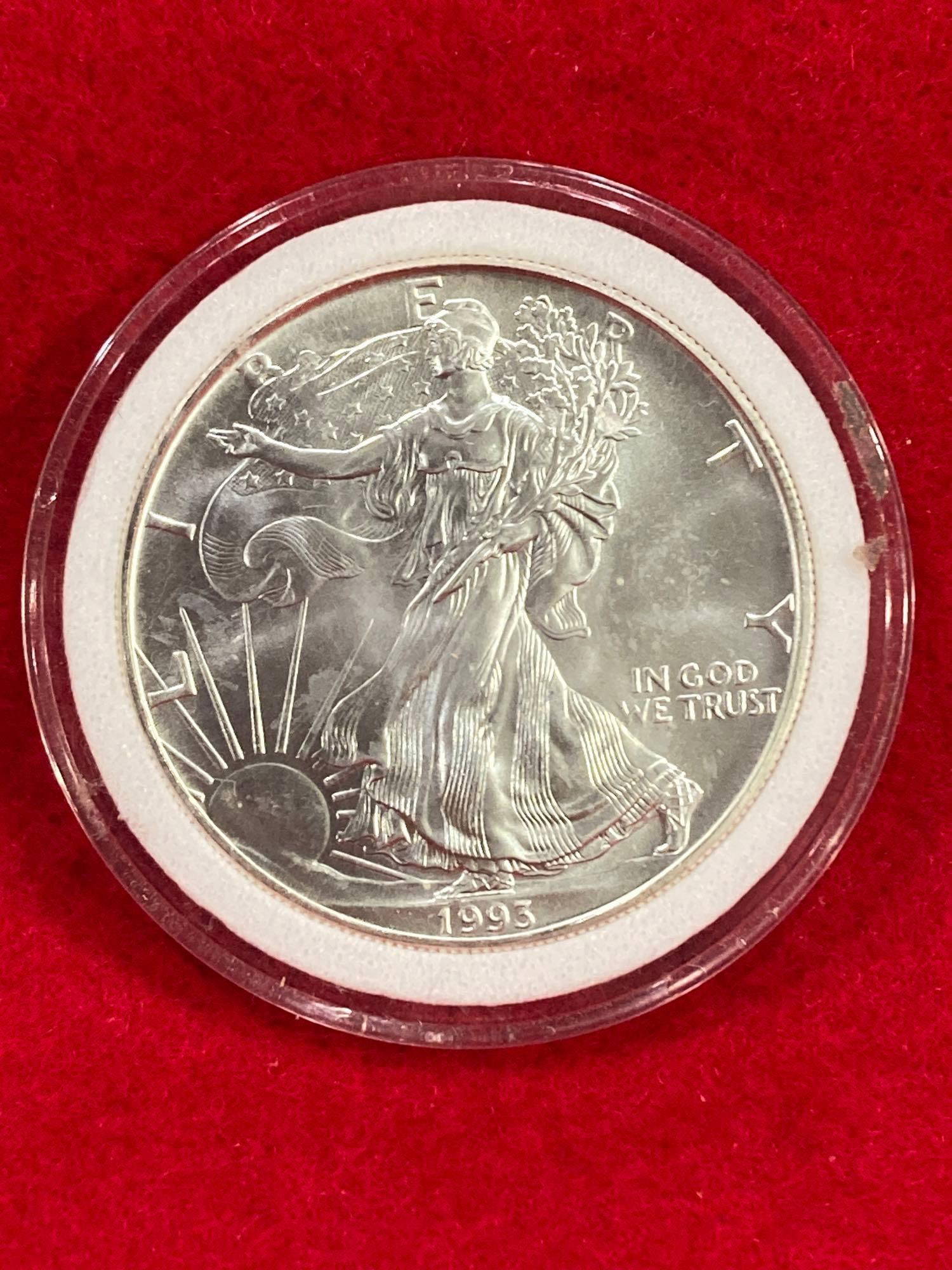 1993 Silver Eagle Auction