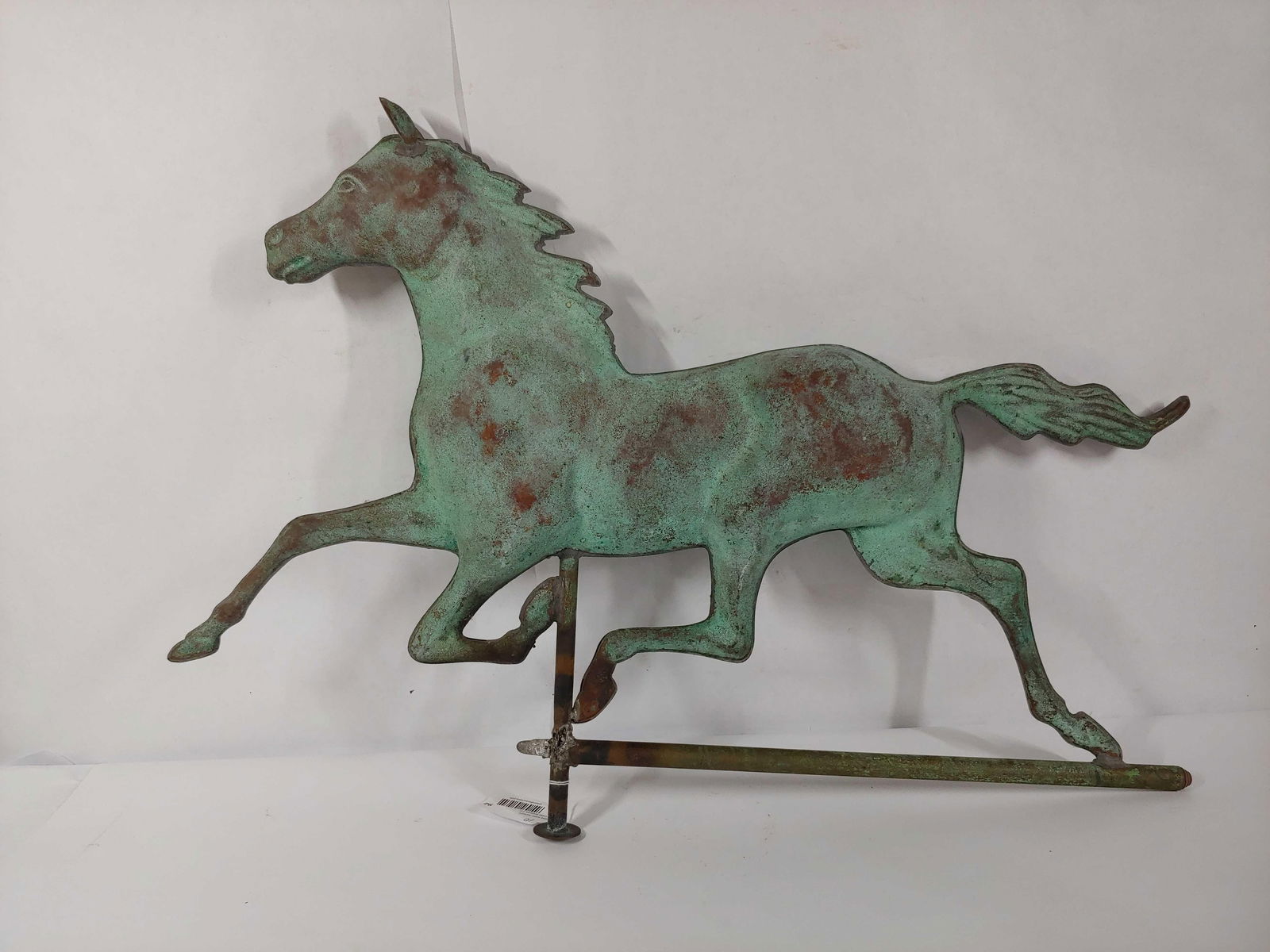 Nice copper horse weathervane topper (1 of 5)