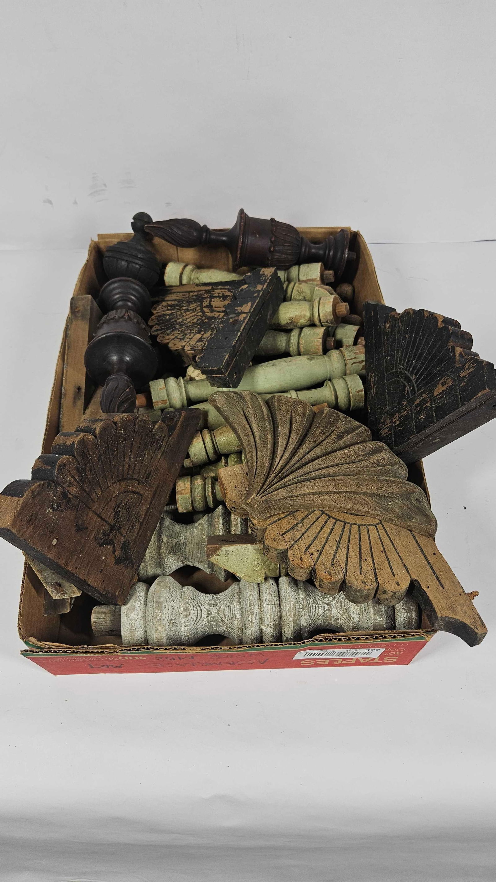 FARMHOUSE WOOD FINIALS AND TRIM (1 of 8)