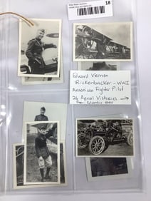 9- WWI American fighter pilot photos