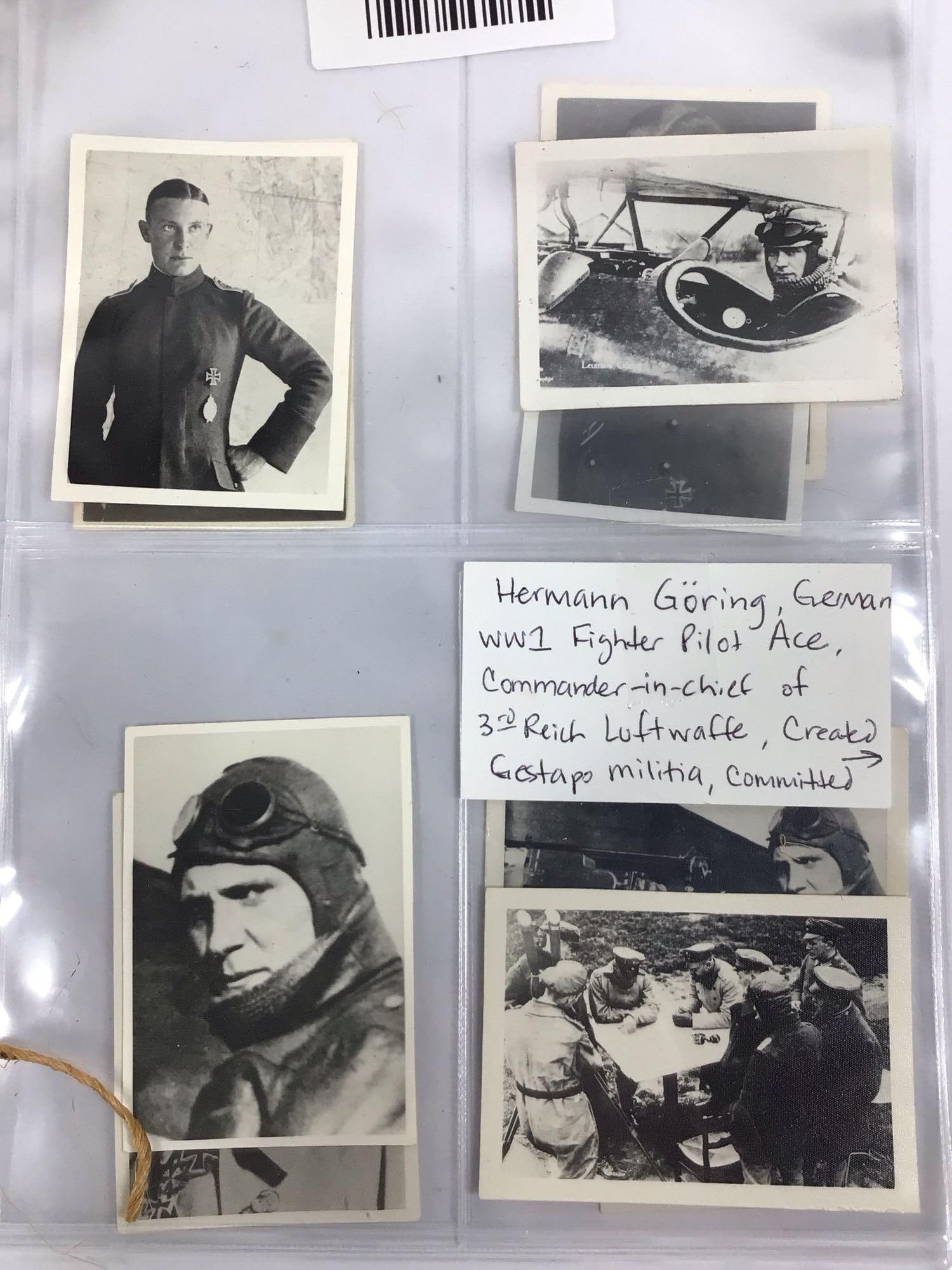 8- WWI German military ACE Fighter Pilot photos (1 of 8)
