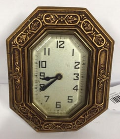 Art Deco working USA dresser/desk clock