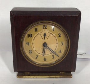 Art Deco Seth Thomas USA working alarm clock