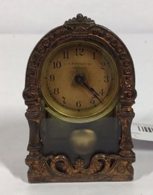 1880s Parker & Whipple miniature 1 day clock