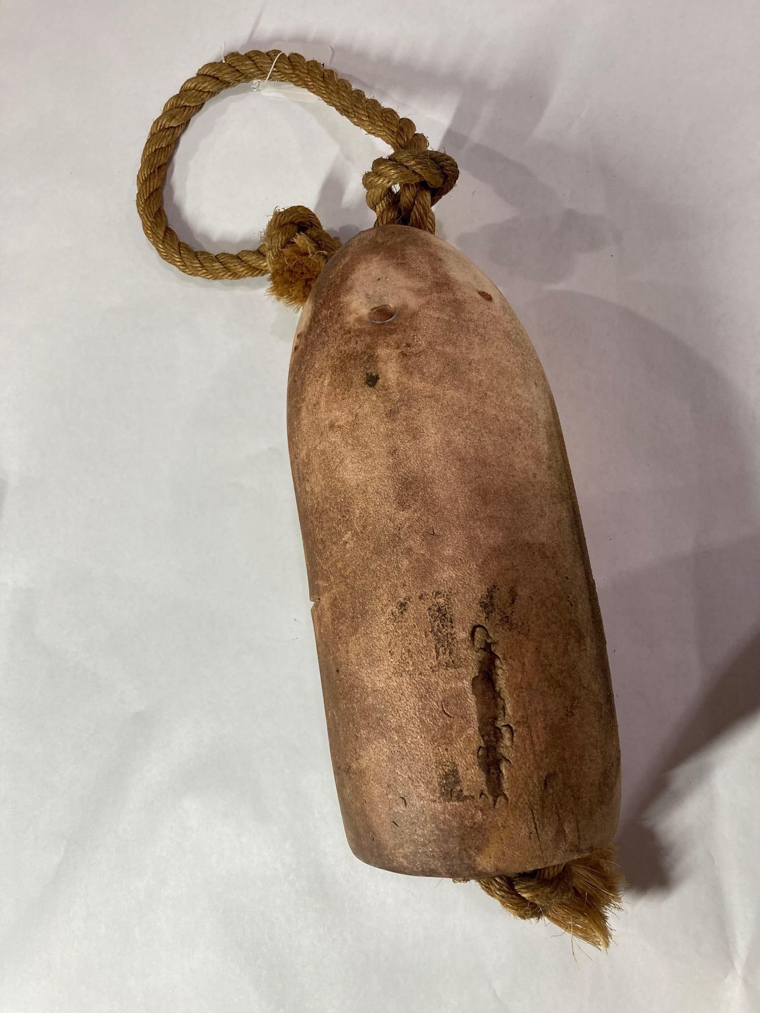 Vintage Betty Boat buoy bumper: 14in long.