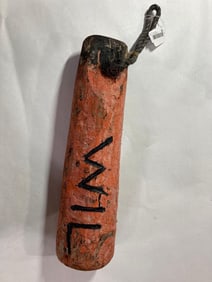 Antique wood boat bumper