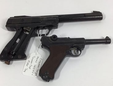 Crosman Mod 464 parts pellet gun & Marx cap pistol