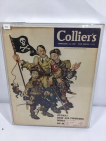 1942 Colliers War Propaganda Magazine