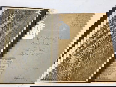 1929 Great Lakes Trip Scrapbook