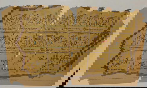 1897 colored Indian newspaper comic