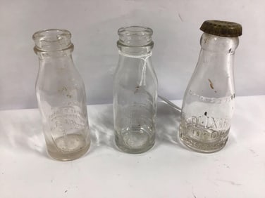 2- Thomas Edison Battery oil & Olixir Top oil bottles