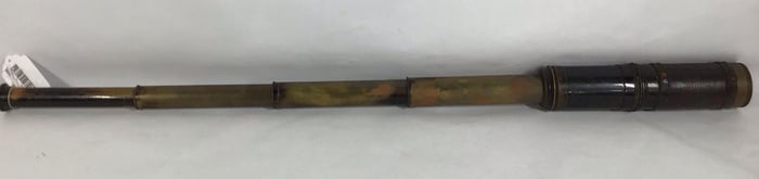 Antique French E. Vion Fils brass naval Telescope